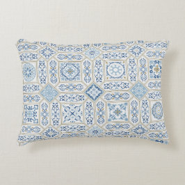 Almofada Decorativa Vintage Portugal Azulejo traditional