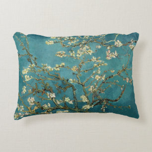 Almofada Decorativa Vintage Reversível Van Gogh Almond Blossom