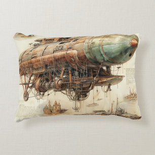 Almofada Decorativa Vintage Steampunk Zeppelin (4)