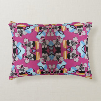 Almofada Decorativa Violetas Doce E Mobiliário