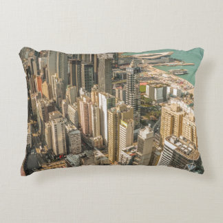 ALMOFADA DECORATIVA VISÃO AERIAL DOS EDIFÍCIOS CIDADÃOS