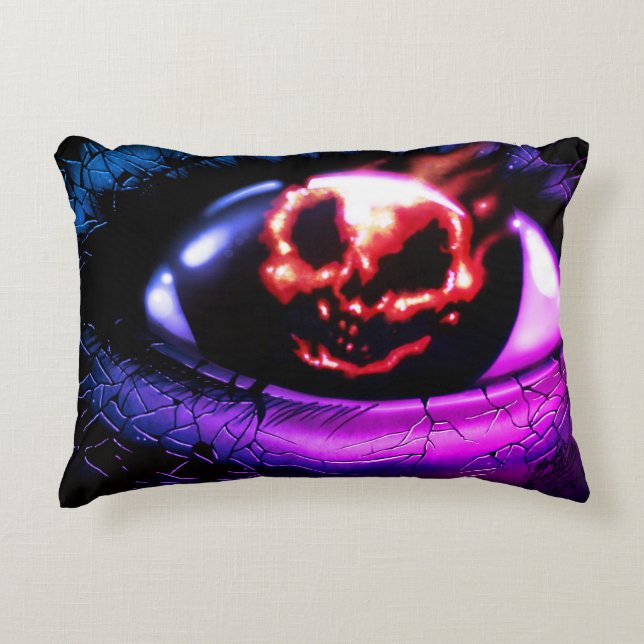 Almofada Decorativa "Visão de fogo" (Frente)