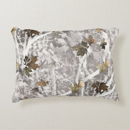 Almofada Decorativa Visual de Camuflagem para Caça de Inverno