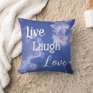 Almofada Decorativa Viva Ria Ame | Céu Azul Nuvens