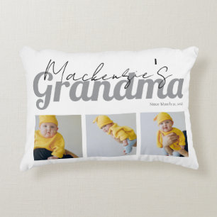 Almofada Decorativa Vovó de Foto e Texto Personalizado