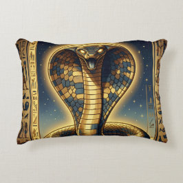 Almofada Decorativa Wadjet – Egyptian Cobra Goddess´3