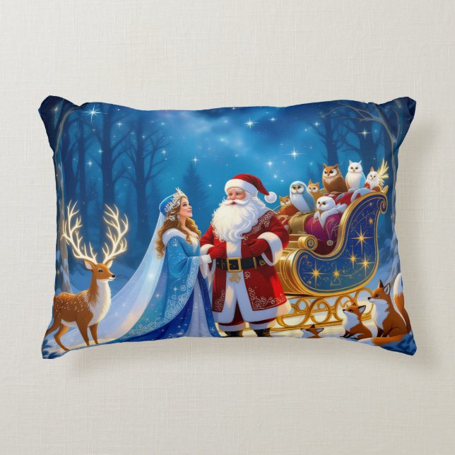 Almofada Decorativa „Weihnachtliche Harmonie“ (Frente)