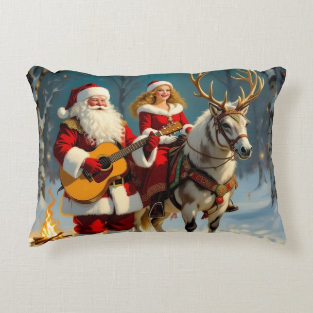 Almofada Decorativa „Weihnachtliche Harmonie“ (Frente)