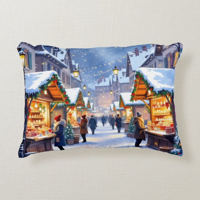 Almofada Decorativa „Weihnachtliche Harmonie“ (Frente)