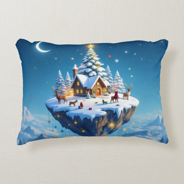 Almofada Decorativa „Weihnachtliche Harmonie“ (Frente)