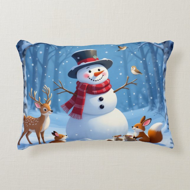 Almofada Decorativa „Weihnachtliche Harmonie“ (Frente)