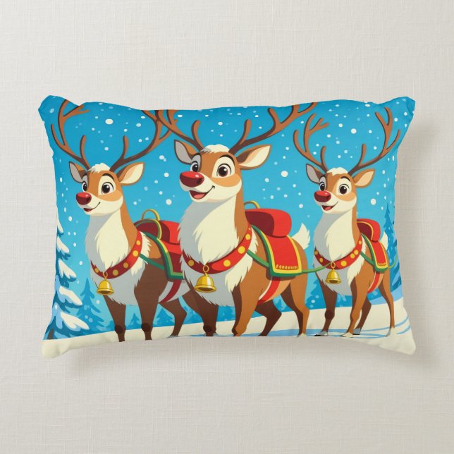 Almofada Decorativa „Weihnachtliche Harmonie“ (Frente)