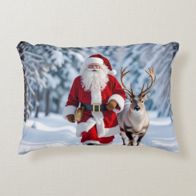 Almofada Decorativa „Weihnachtliche Harmonie“ (Frente)