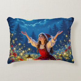 Almofada Decorativa „Weihnachtliche Harmonie“