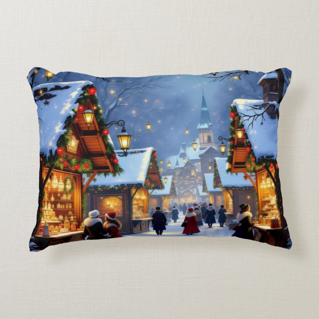 Almofada Decorativa „Weihnachtliche Harmonie“ (Frente)