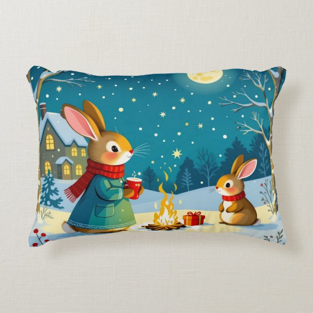 Almofada Decorativa „Weihnachtliche Harmonie“ (Frente)