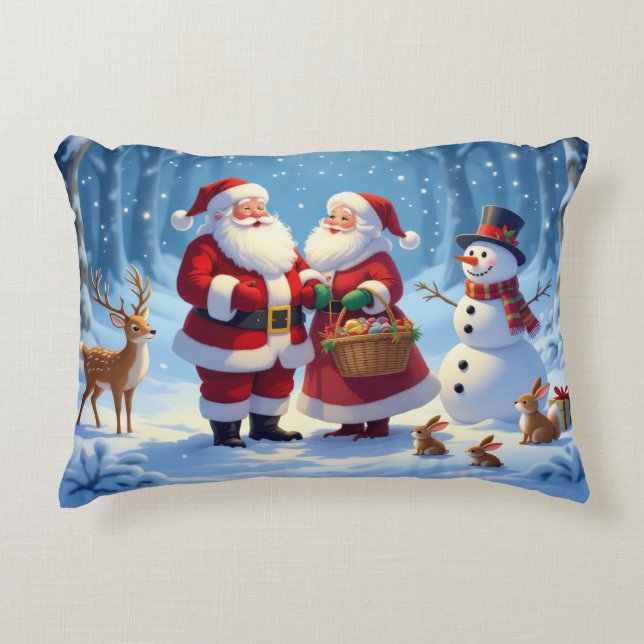 Almofada Decorativa „Weihnachtliche Harmonie“ (Frente)