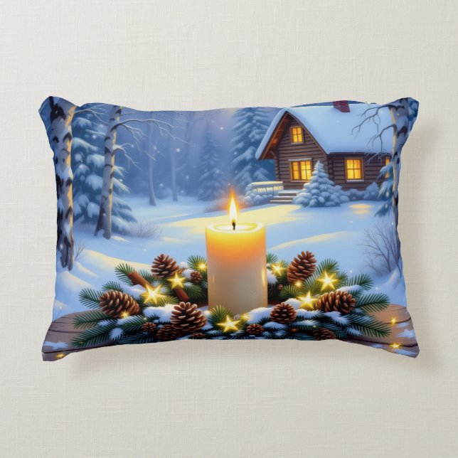 Almofada Decorativa „Weihnachtliche Harmonie“ (Frente)