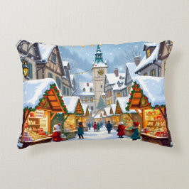 Almofada Decorativa „Weihnachtliche Harmonie“