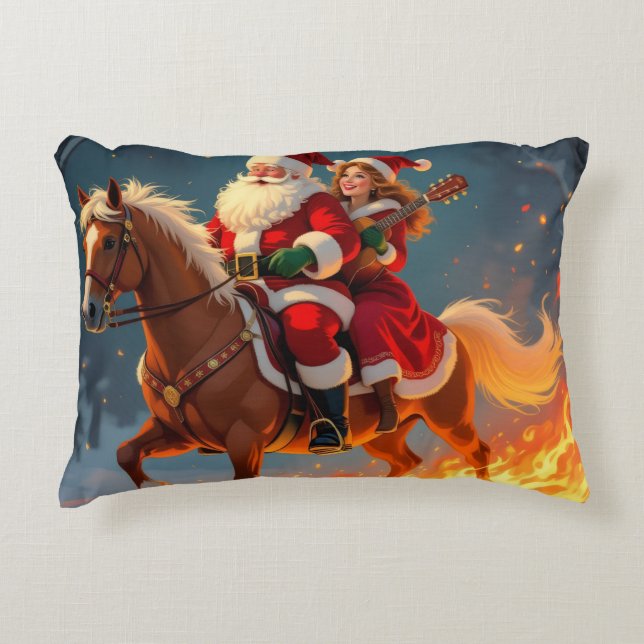 Almofada Decorativa Weihnachtliche Harmonie“107 (Frente)