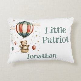 Almofada Decorativa Whimsical Watercolor Bear