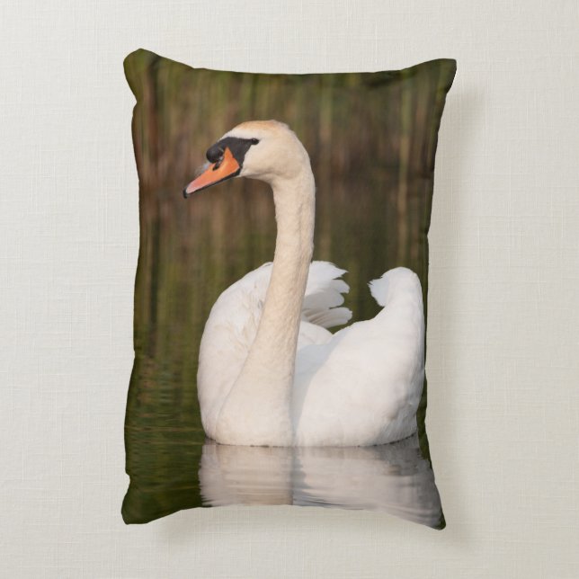 Almofada Decorativa White swan (Verso(Vertical))