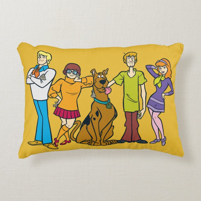 Almofada Decorativa Whole Gang 14 Mystery Inc (Frente)