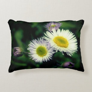 Almofada Decorativa Wild Fleabane Daisy Flower Close-Up