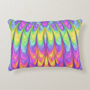 Almofada Decorativa ~ WILD PASTEL ~ Design Fractal ~