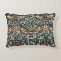 William Morris Art Travesseiro decorativo Strawber