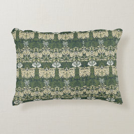 Almofada Decorativa William Morris Floral Vintage Art Tulip E Rosa