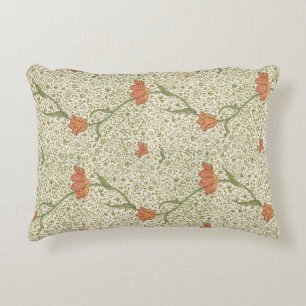 Almofada Decorativa William Morris Vintage Flowers Garden Tulip