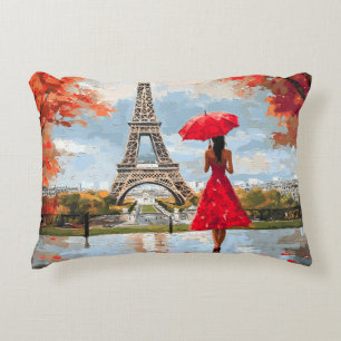 Almofada Decorativa Wind Romance Paris Chic Walk