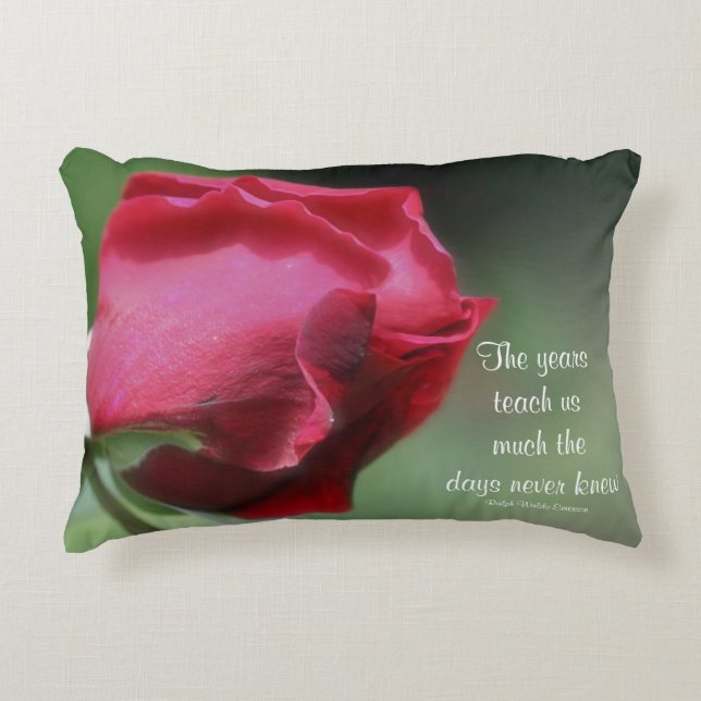 Almofada Decorativa Wisdom Life Cote Rosebud Inspiration  (Frente)
