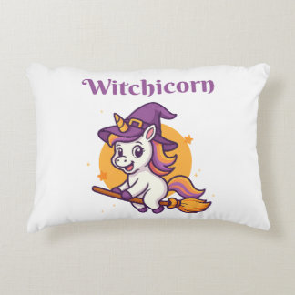 Almofada Decorativa Witchicorn - Engraçado