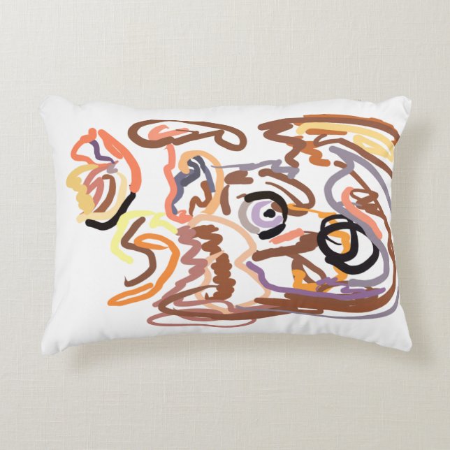 Almofada Decorativa Wolf Autumn livre (Frente)