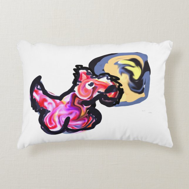 Almofada Decorativa Wolf light moon  (Frente)