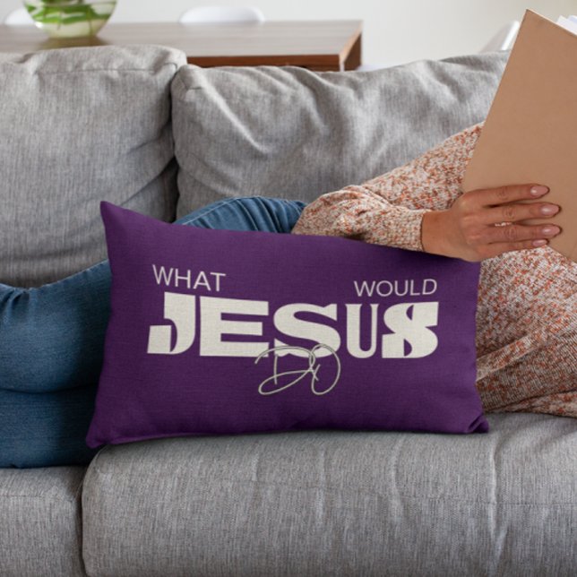 Almofada Decorativa WWJD Accent Pillow – Bold Abstract Design (Criador carregado)