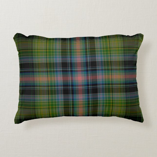 Almofada Decorativa Xadrez de Tartan (Frente)
