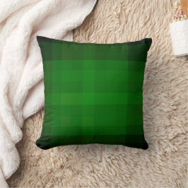 Almofada Decorativa Xadrez Verde