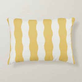 Almofada Decorativa Yellow and white Cozy