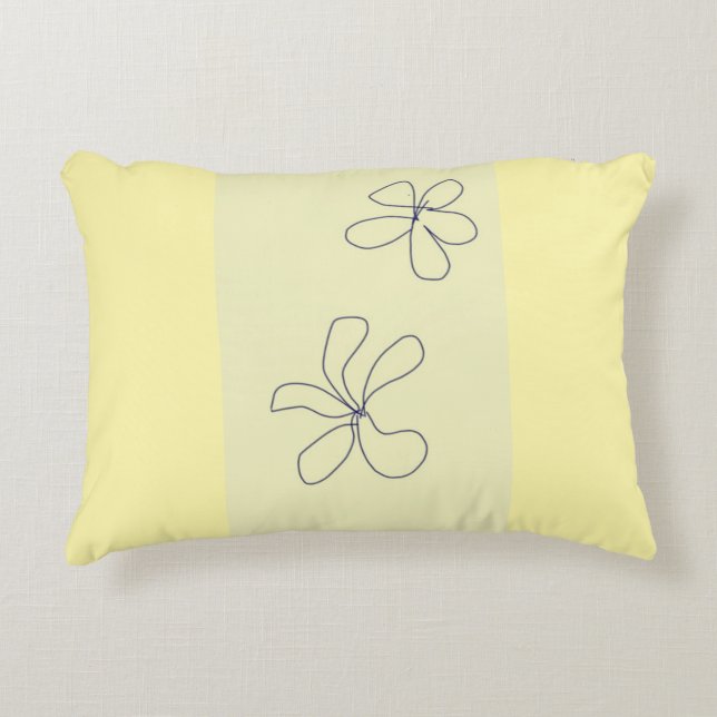 Almofada Decorativa yellow flower pillow (Frente)