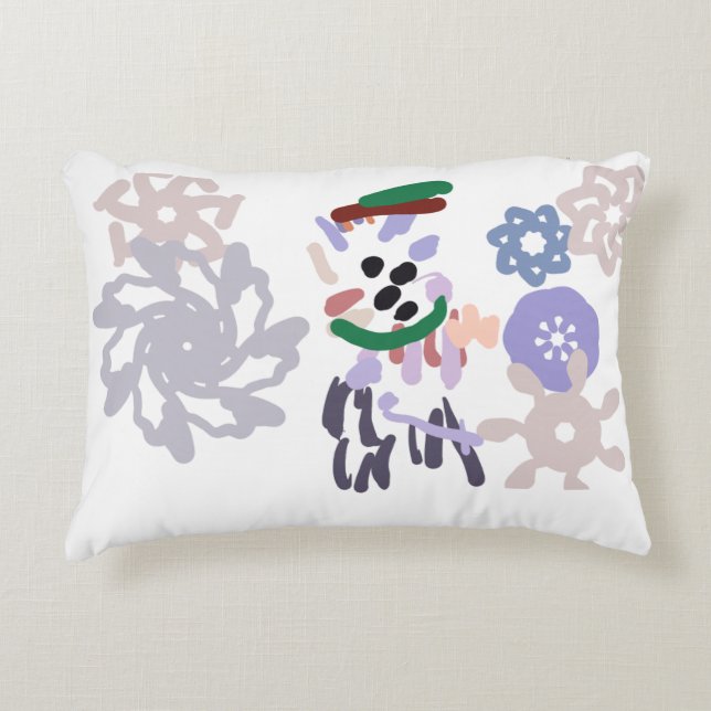 Almofada Decorativa Yeti winter fun (Frente)