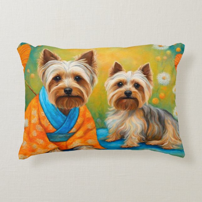ALMOFADA DECORATIVA YORKSHIRE TERRIER-4 (Frente)