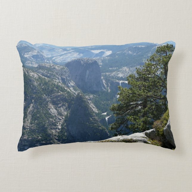 Almofada Decorativa Yosemite Mountain View no Parque Nacional de Yosem (Frente)
