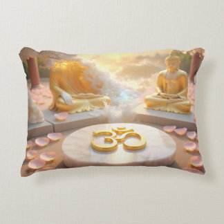 ALMOFADA DECORATIVA ZEN - BUDISMO - OM