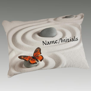 Almofada Decorativa Zen Garden, Polyester Yoga escovado