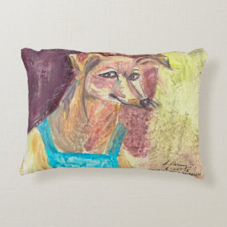 Almofada Decorativa "Ziggy The Dog in Overalls"
