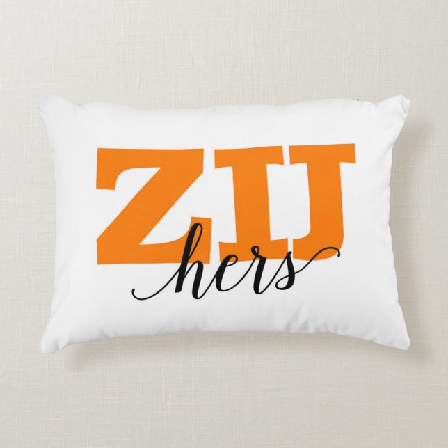 Almofada Decorativa Zij / Suas Palavras Vocabulárias Holandesas (Frente)