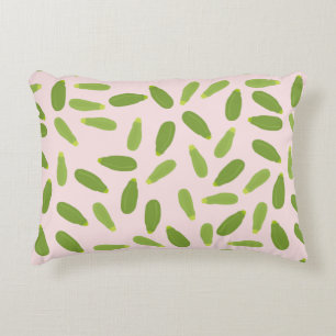 Almofada Decorativa Zucchini Courgette Summer Squash Pattern